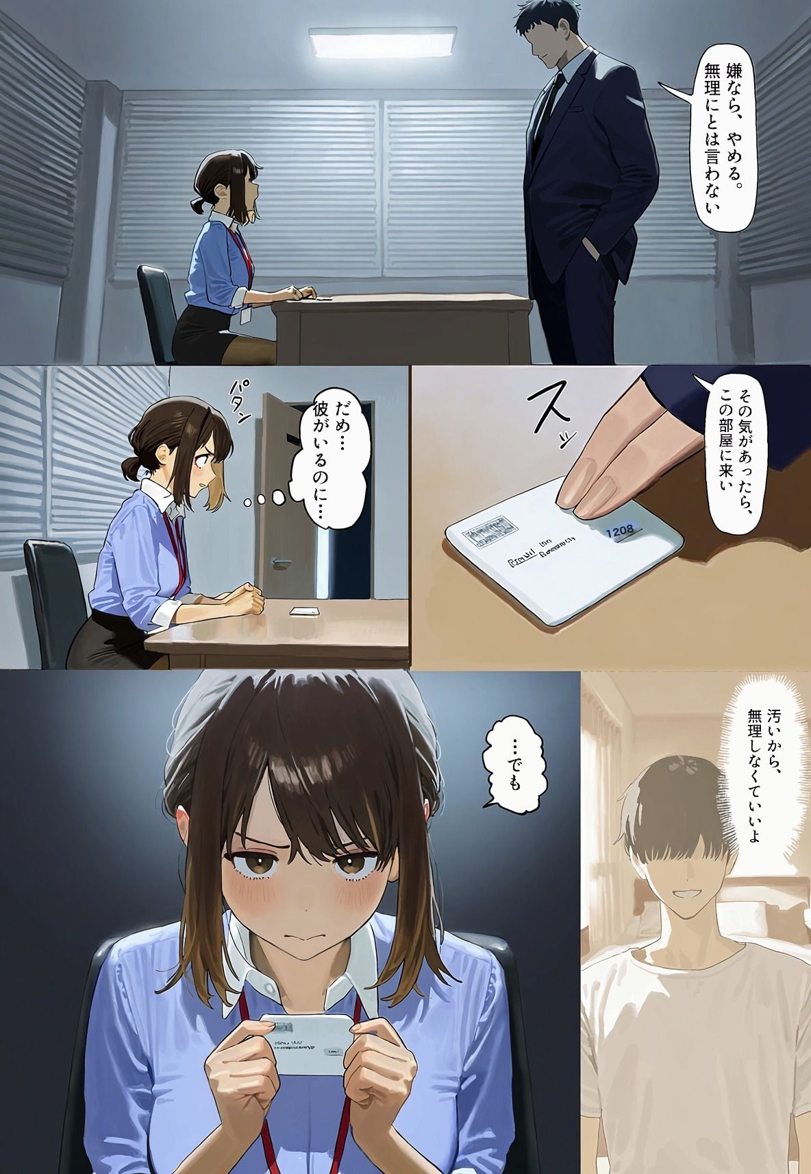彼氏が「汚いから」ってさせてくれないので、部長に教わることにしました 画像2
