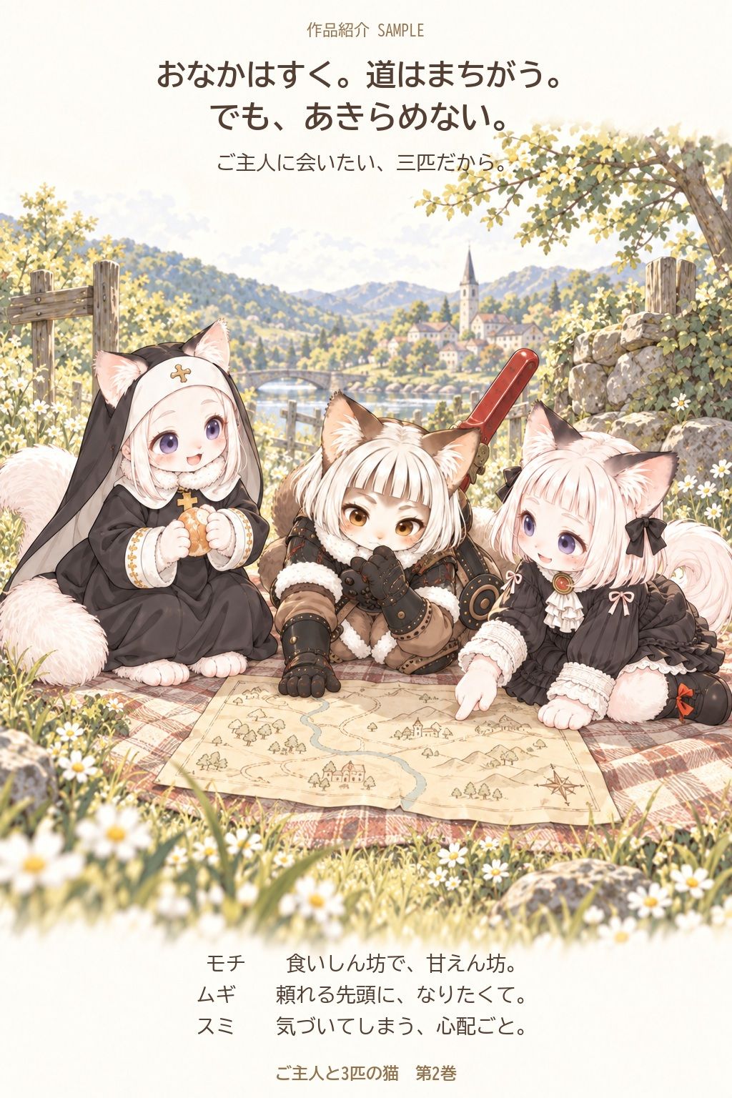 ご主人と3匹の猫 第2巻 ご主人に、会いたい。 サンプル2