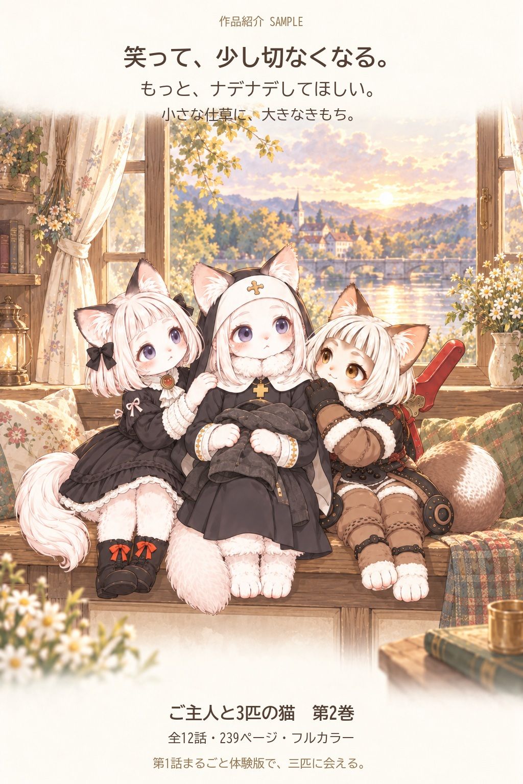 ご主人と3匹の猫 第2巻 ご主人に、会いたい。 サンプル3
