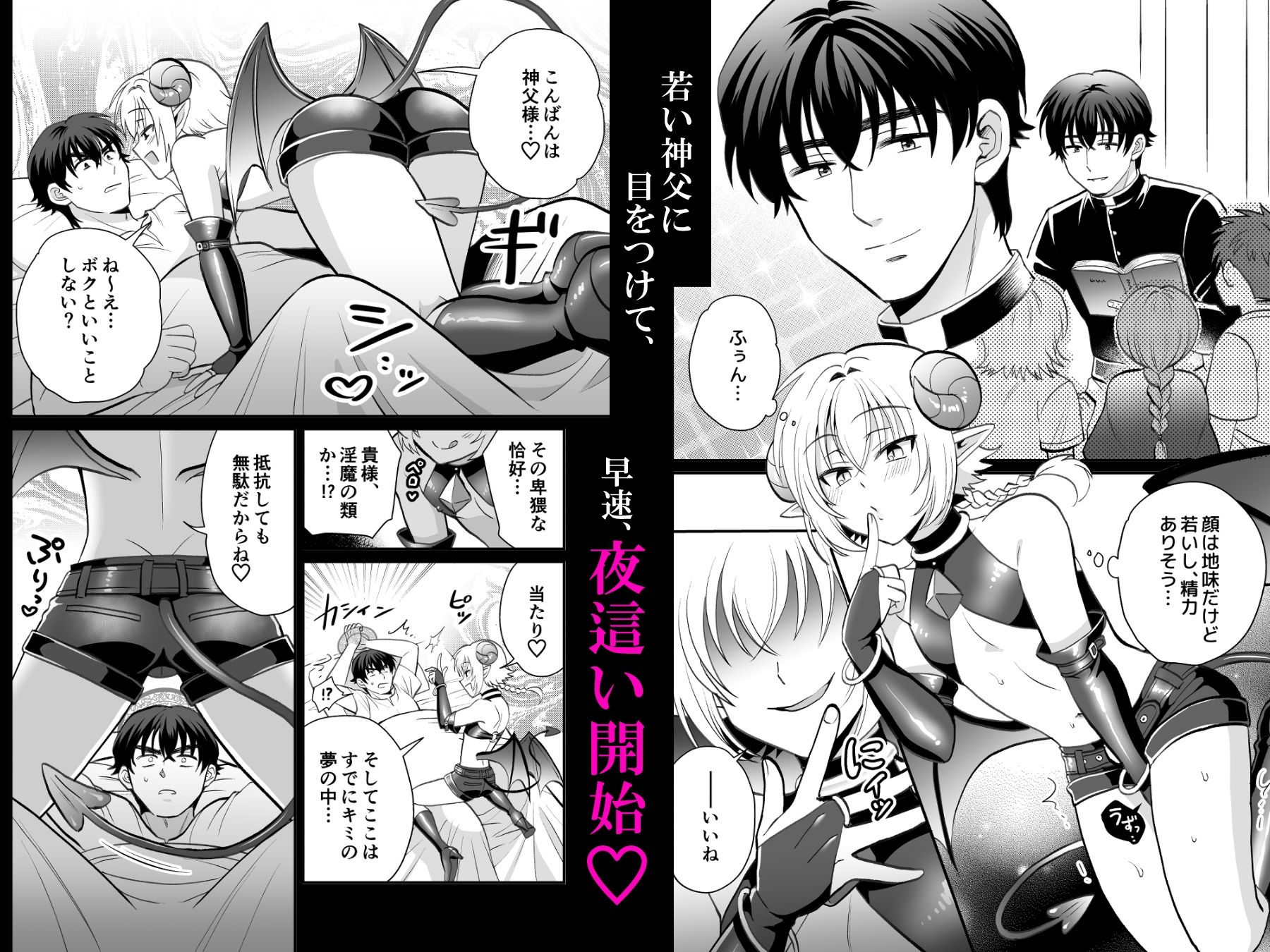 生意気インキュバスくんこらしめ本のサンプル画像 1