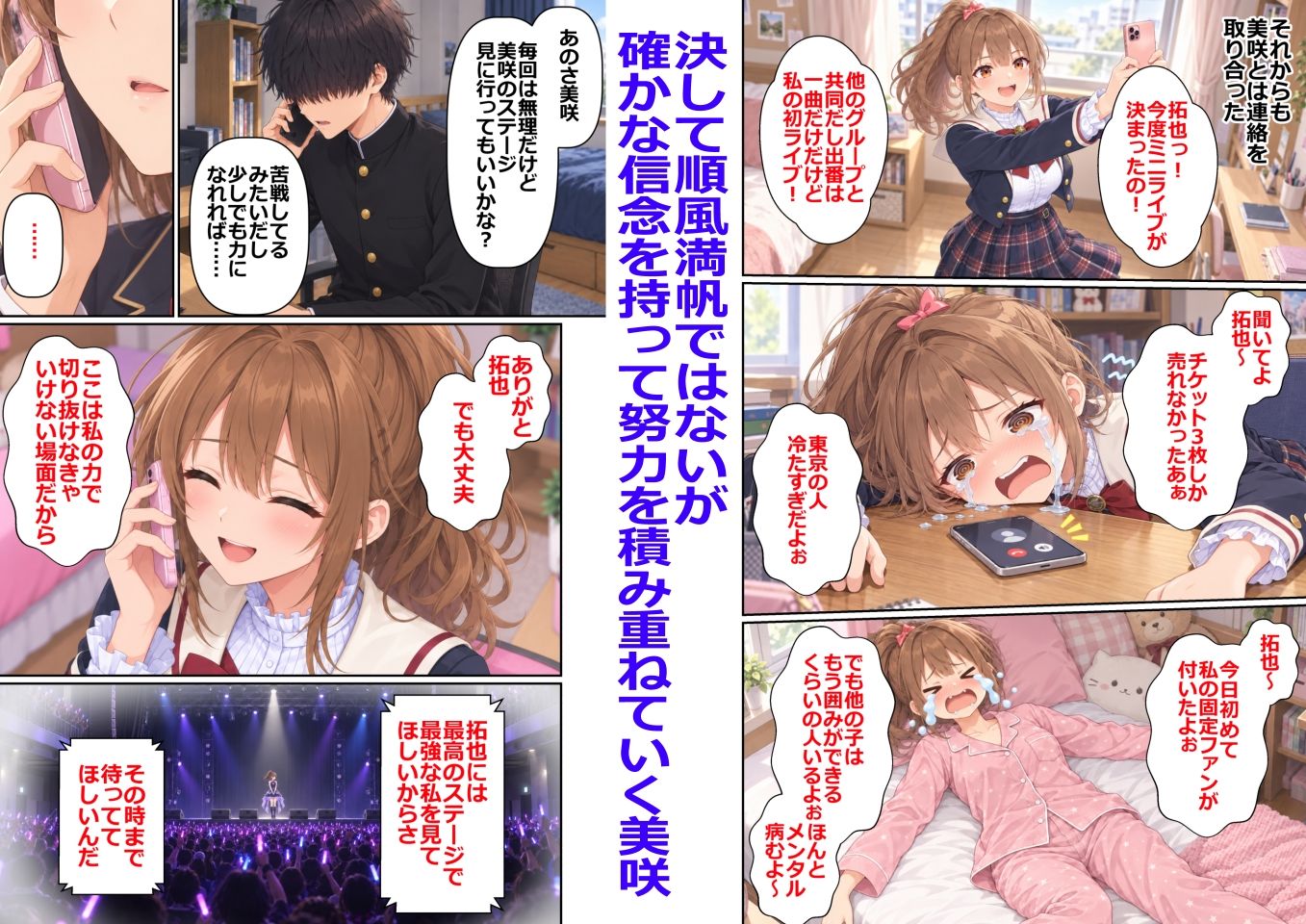 幼馴染がそこそこのアイドルになるまでに払った代償の記録