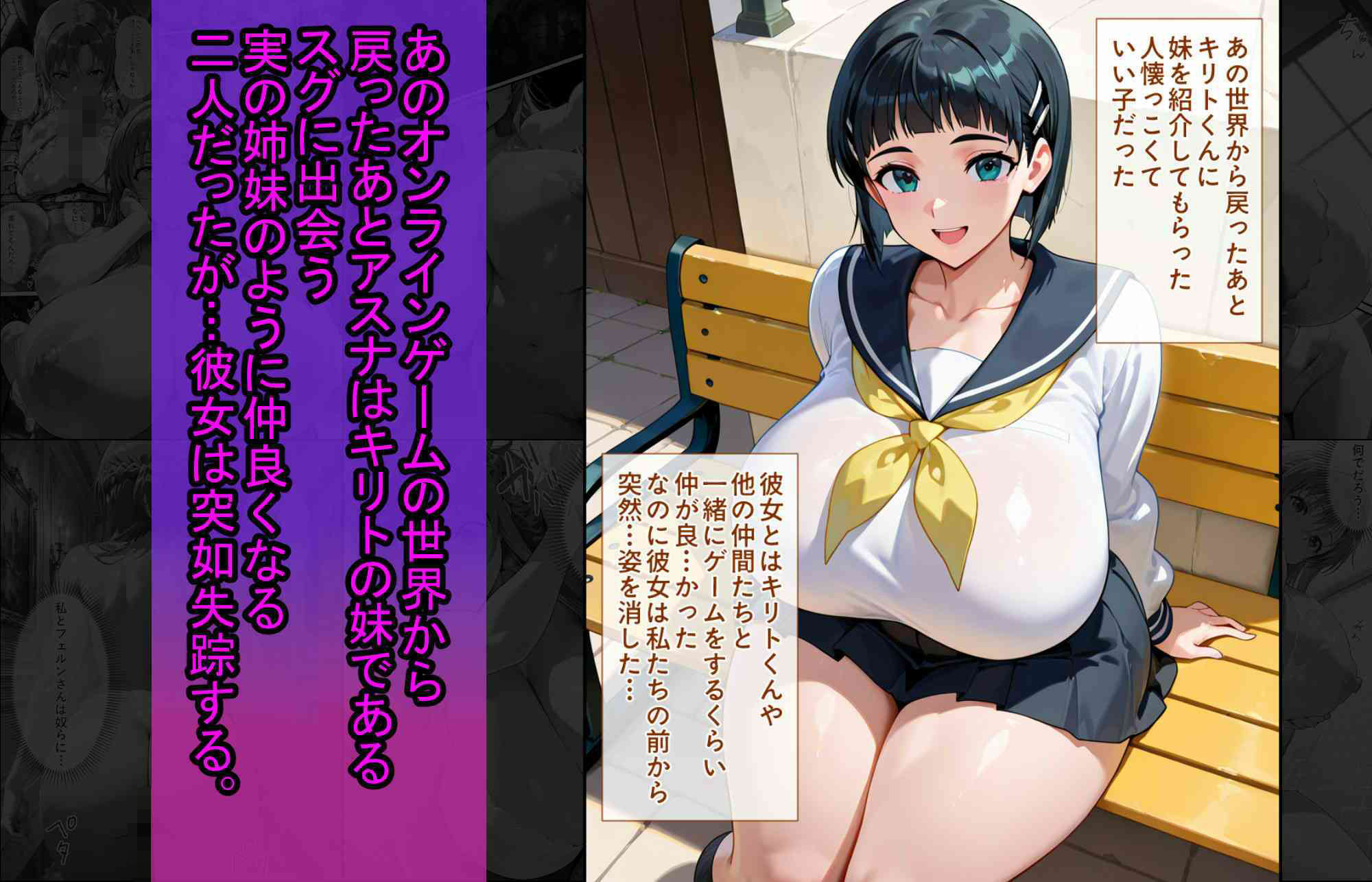 爆乳J●  アスナちゃんが巨根おじさんに寝取られる  話18 画像3