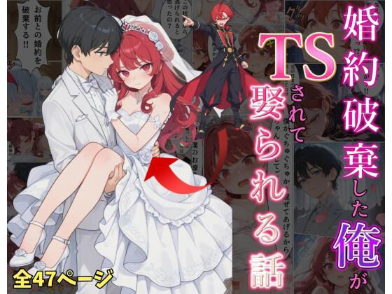 婚約破棄した俺がTSされて娶られる話【黒猫Z】