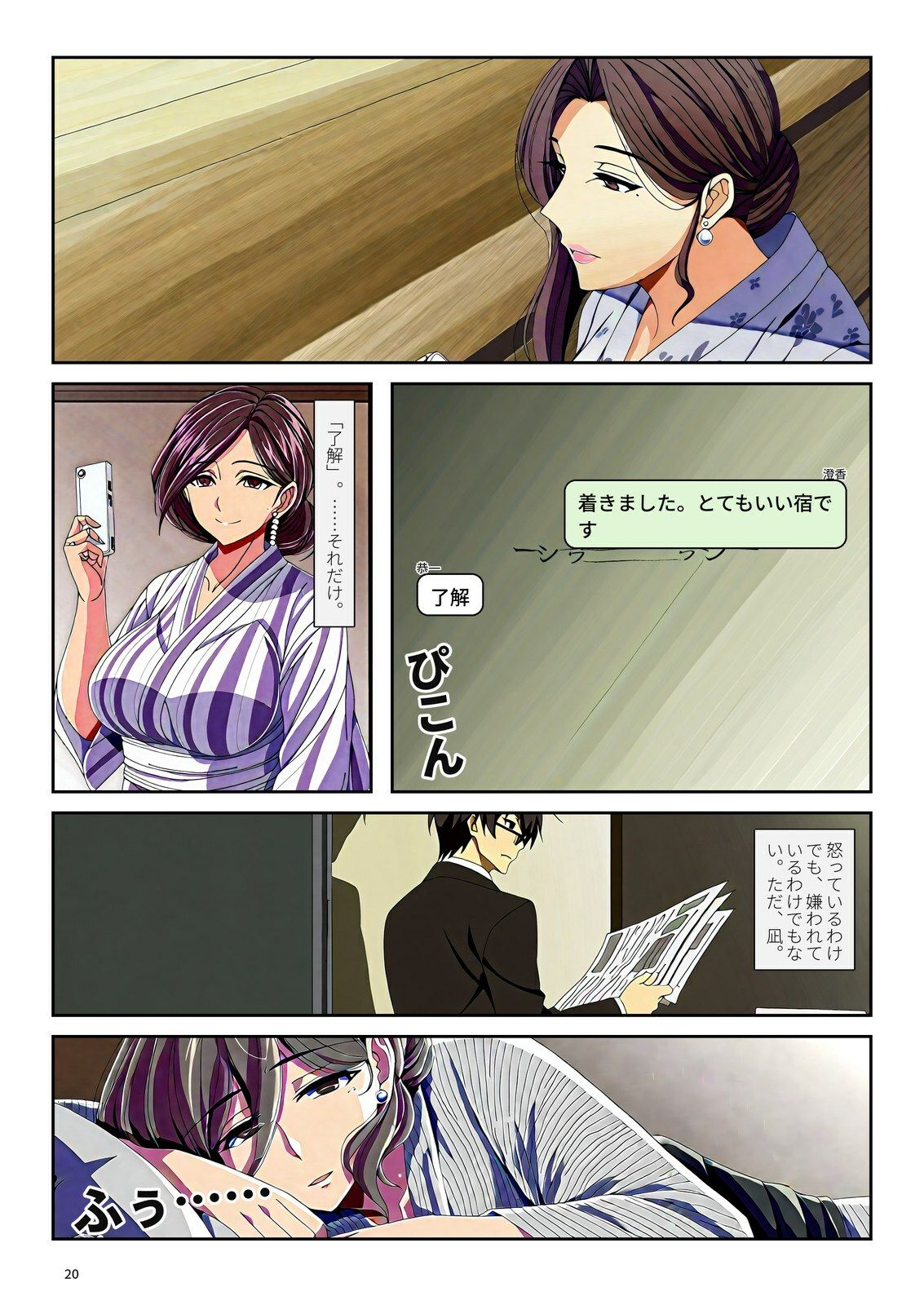湯けむりの向こう側 人妻と、年下の彼   第1話 「到着」 画像6