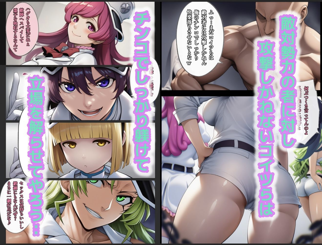 【無料エロ漫画】d_833944 もしも藍◯の思考がドエロ中年オヤジだったら最終話単品版(ぴんぴん丸)