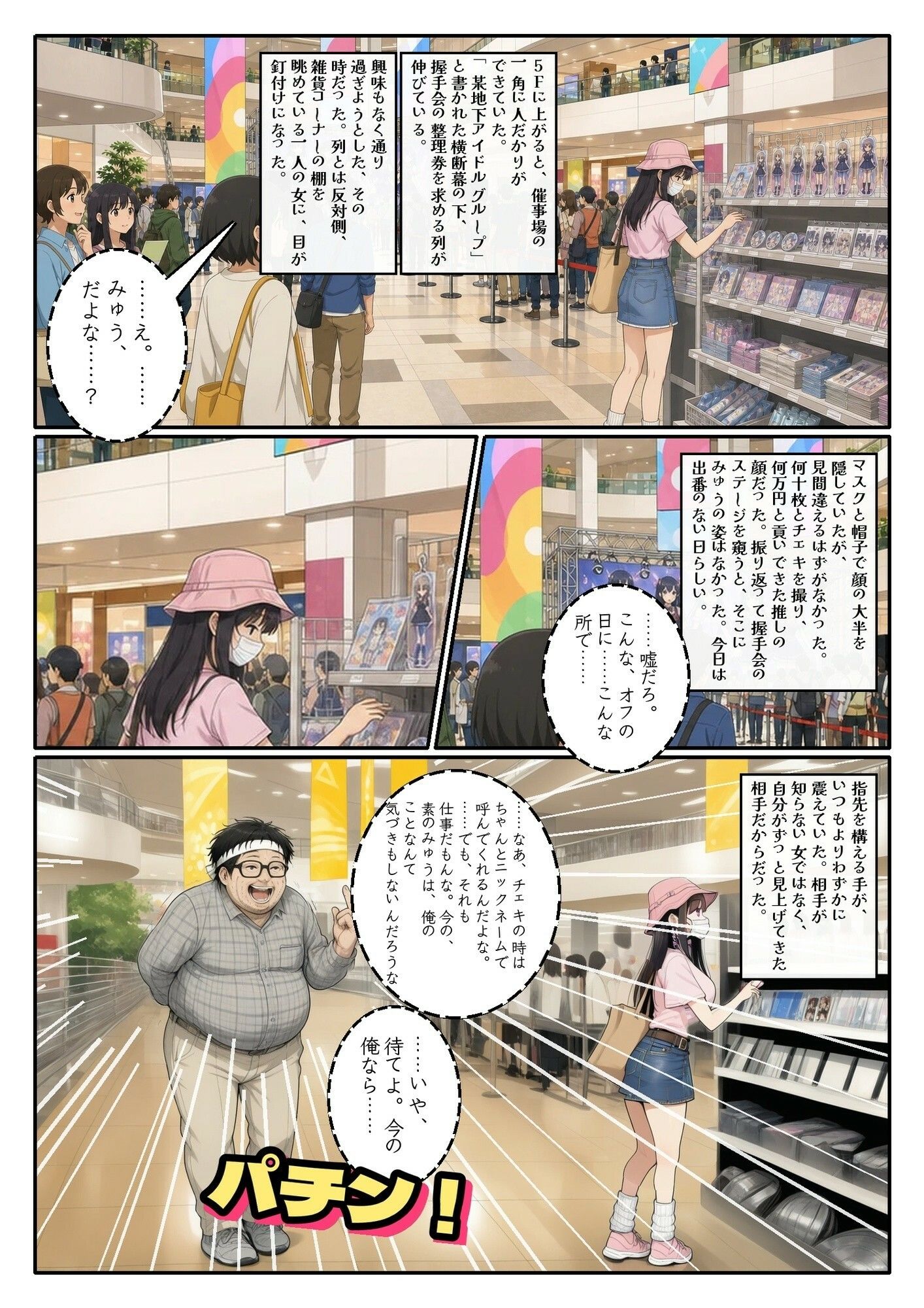 時が止まれば、女の匂いは僕のもの〜童貞、時を止める。嗅ぎ責めに堕ちた地下アイドル【デパート編】〜 デジタルコミック版 画像9