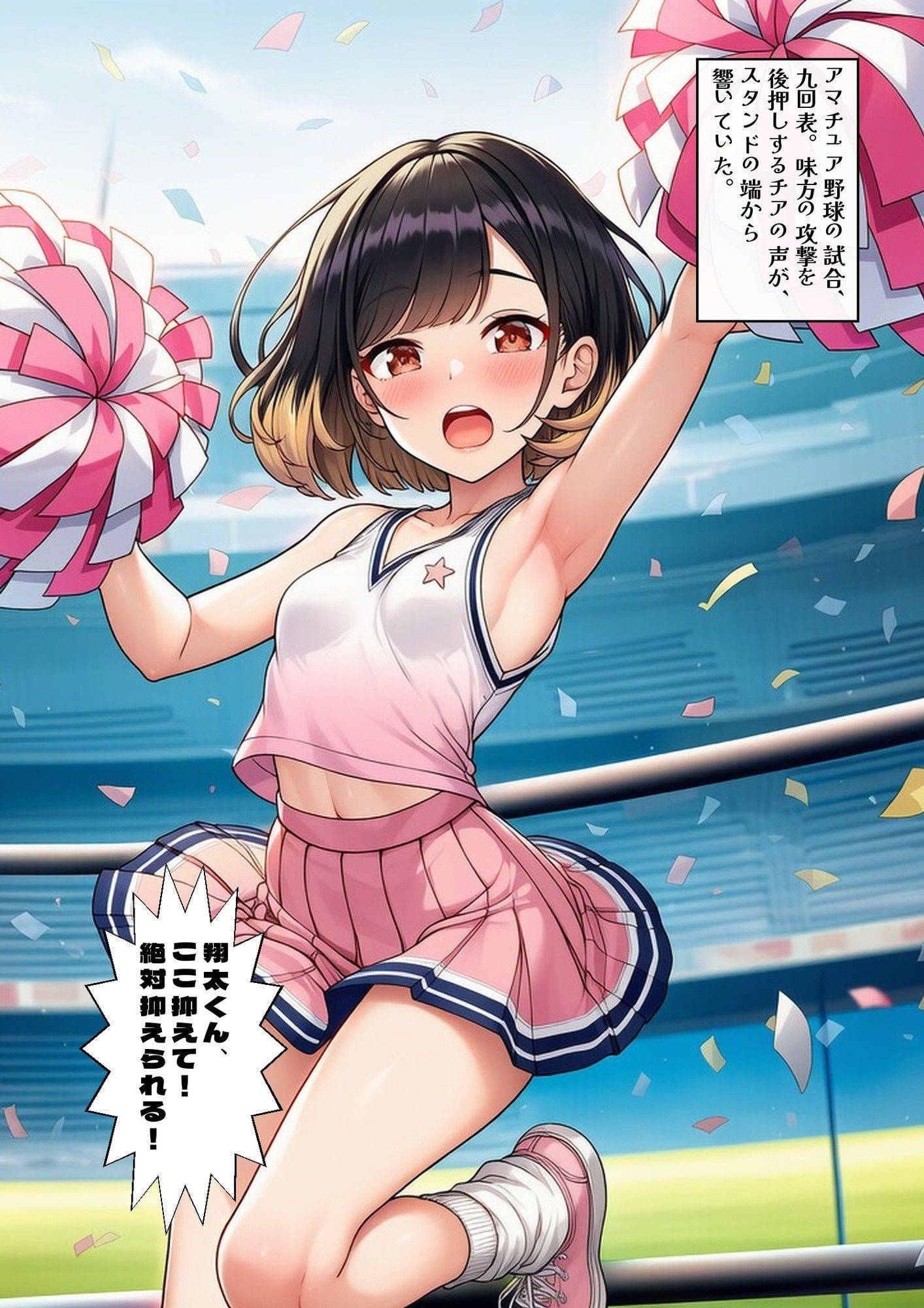 嗅ぎ責め輪〇で寝取られた彼女〜淫臭を晒された、僕の自慢のチアガール〜 デジタルコミック版 画像3