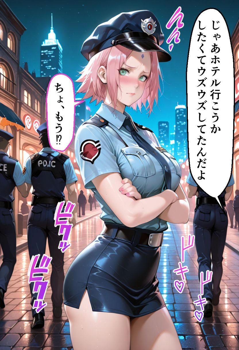 ヒロインとコスプレエッチ NARUT◯ 春野サ◯ラ編 画像8