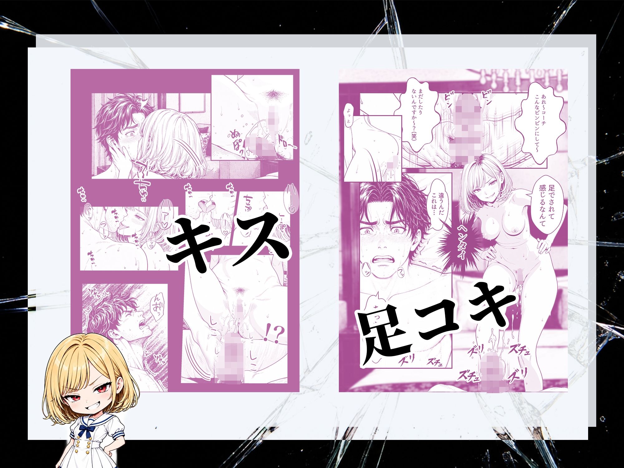 フェラゲーム 『陥没』シリーズ第二弾 毒島麗華編 画像8