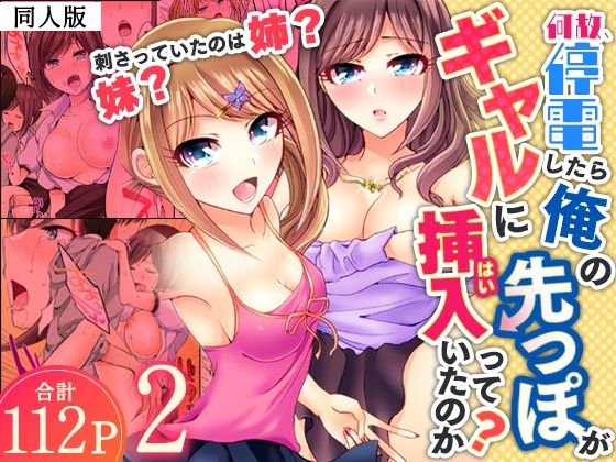 何故、停電したら俺の先っぽがギャルに入っていたのか？〜刺さっていたのは姉？妹？〜【同人版】2