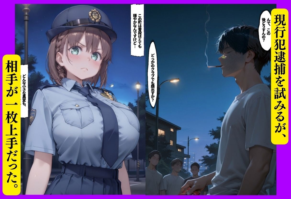 メス堕ち 〜深夜パトロールで輪●される新米警官〜 画像3