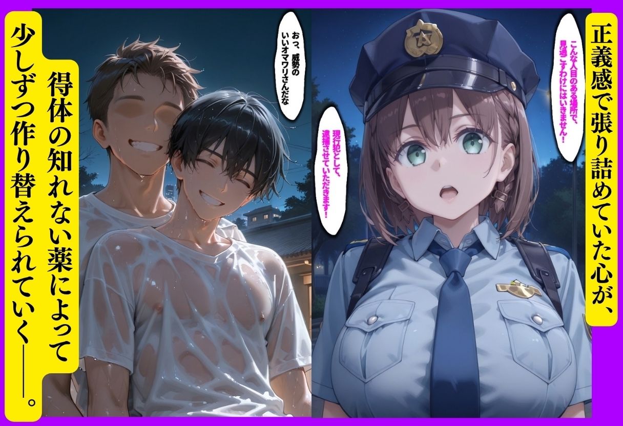 メス堕ち 〜深夜パトロールで輪●される新米警官〜 画像6