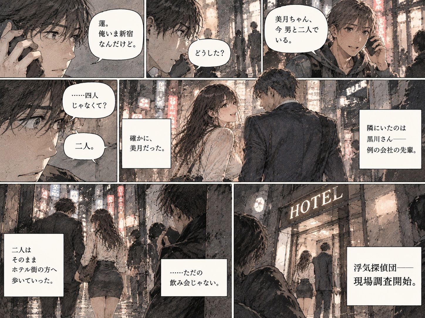 浮気探偵団、現場潜入。――彼女が毎週通うホテルの部屋まで追いかけた。 画像3