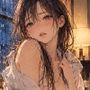 台風で帰れなくなった彼女が、会社の上司とホテルの同じ部屋に泊まることになった。