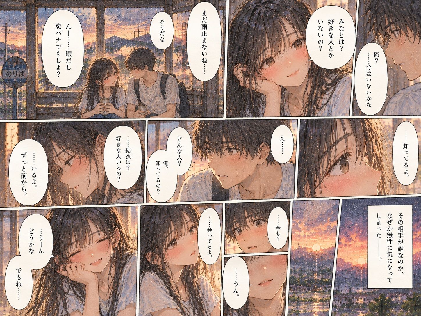 雨宿り、幼なじみが女になった。〜濡れた彼女と二人きりになった夏の夕暮れ〜 画像4