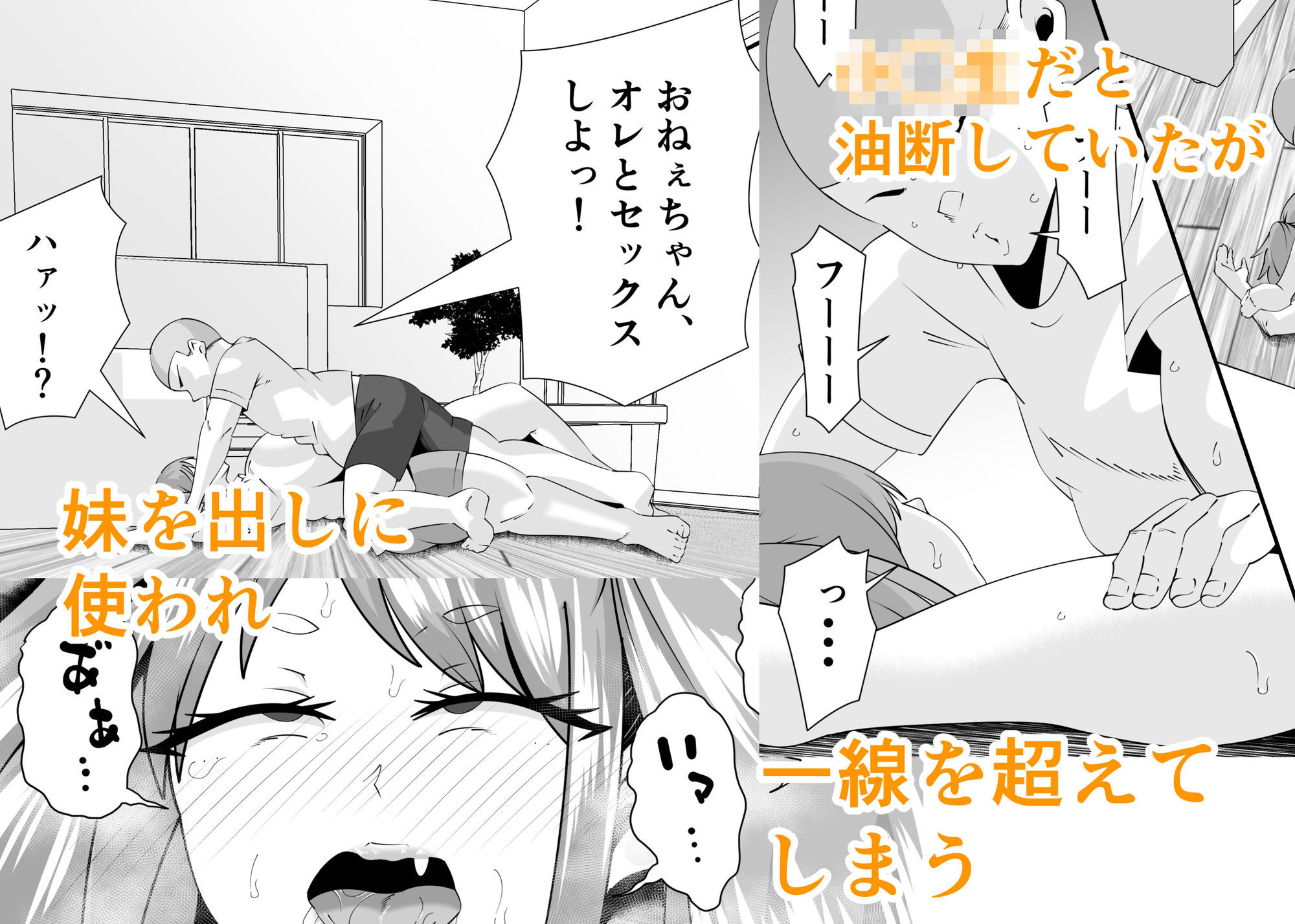 エロ○キに壊されたお姉ちゃん 画像2