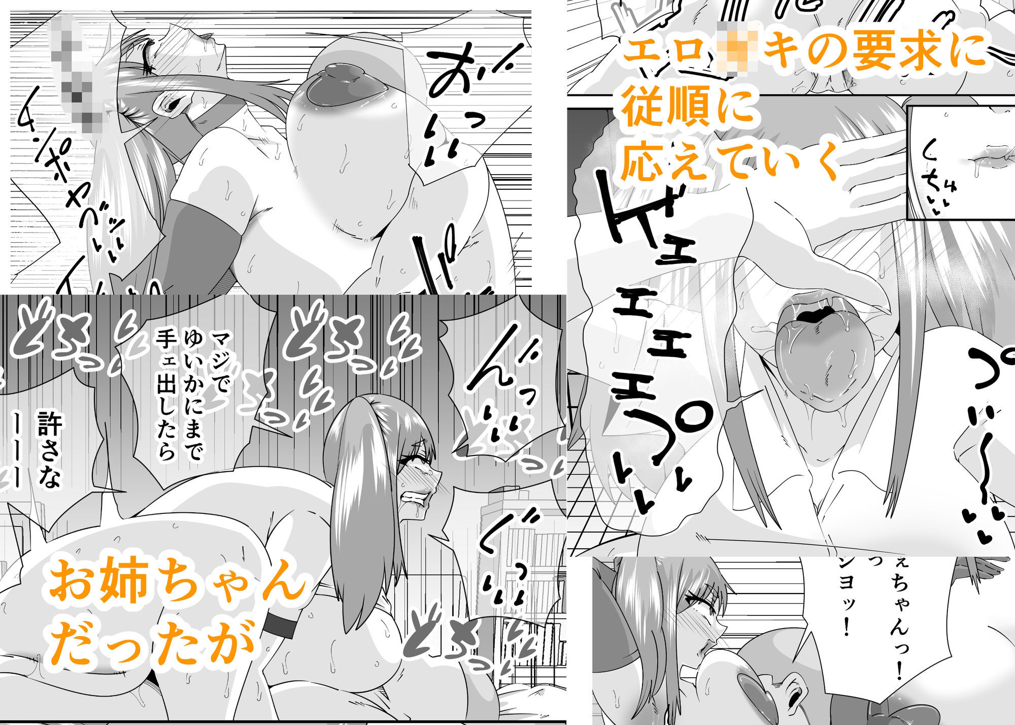 エロ○キに壊されたお姉ちゃん 画像3
