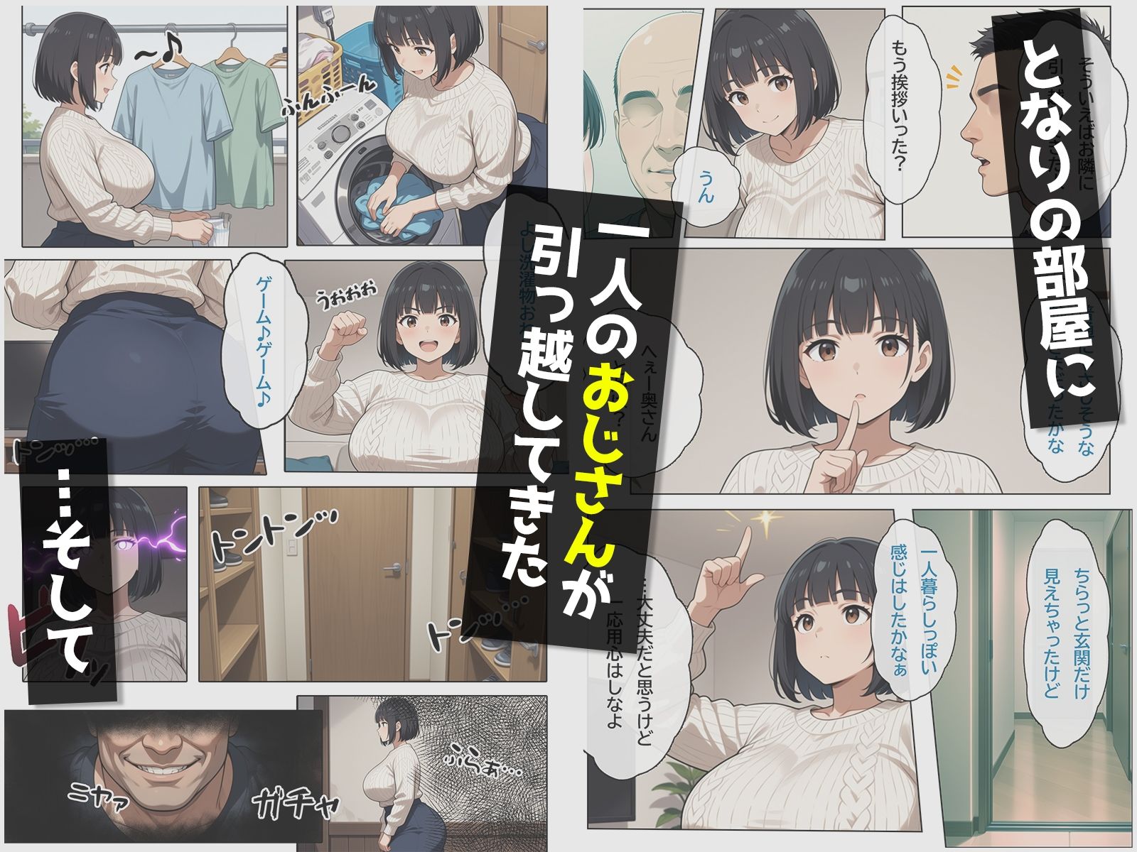 ヒプノシス 人妻けい（28）は催〇おじさんに強●托卵させられる 画像3