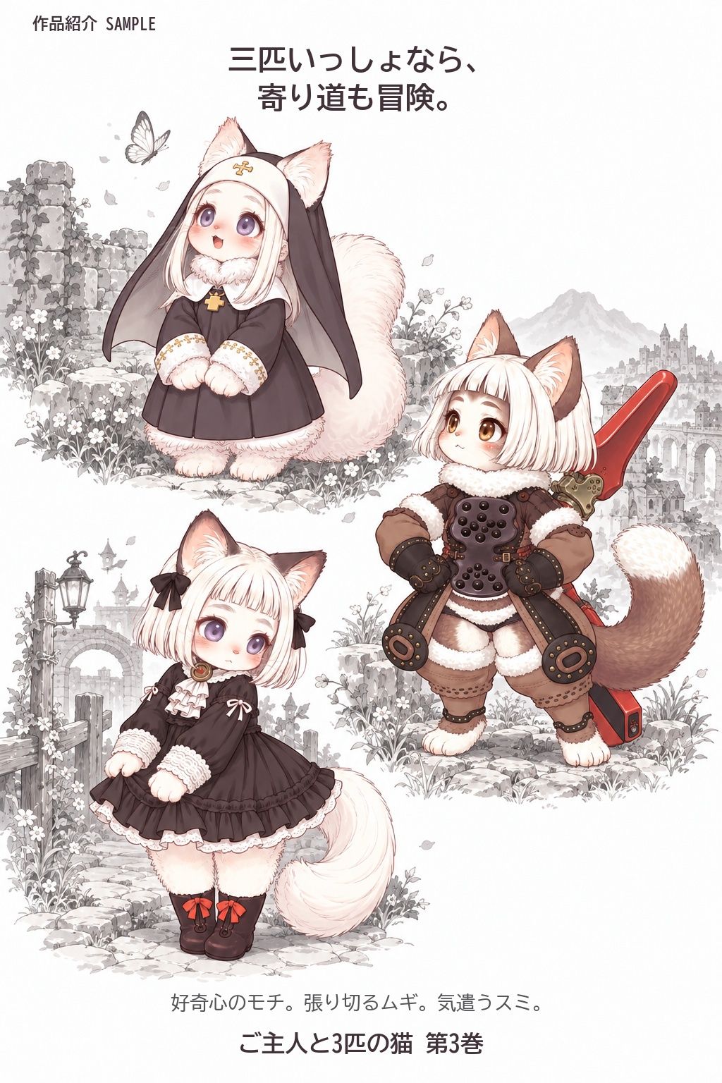 ご主人と3匹の猫 第3巻 まだ見ていない海 画像2
