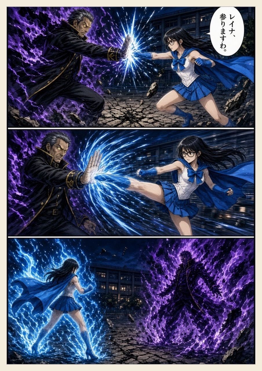 レオタード戦士レイナ 画像2