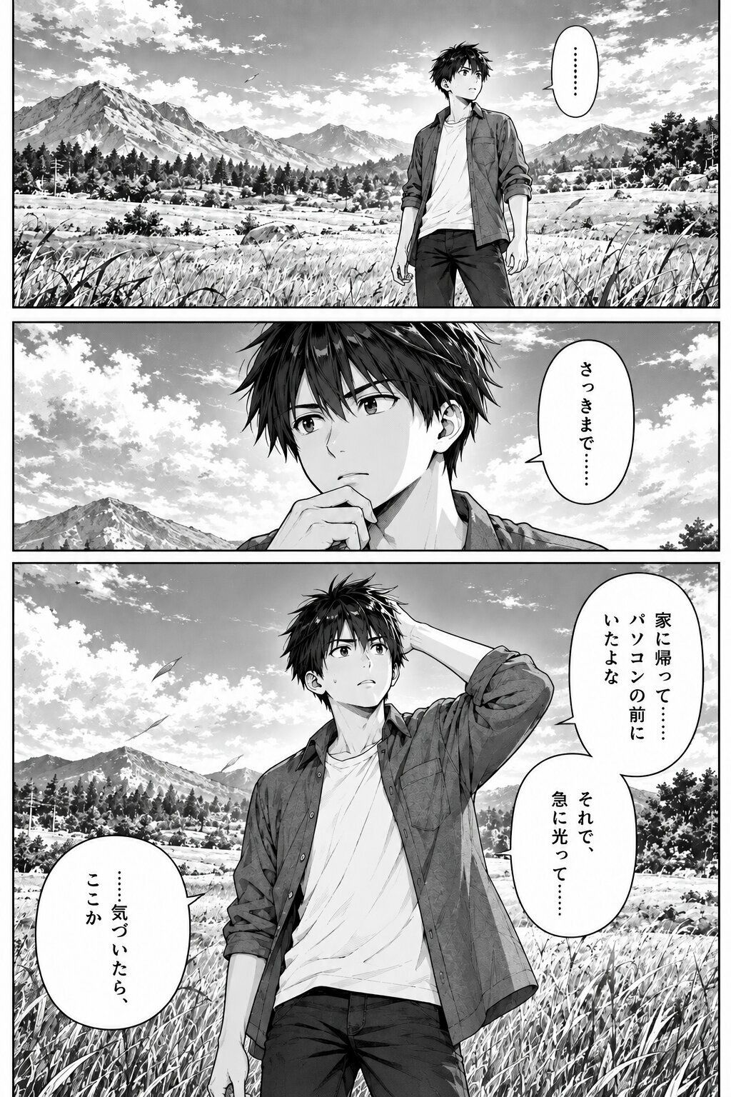 試し読み 2ページ