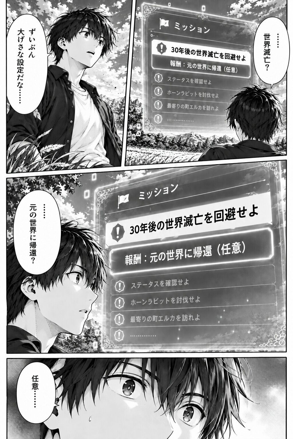 試し読み 6ページ