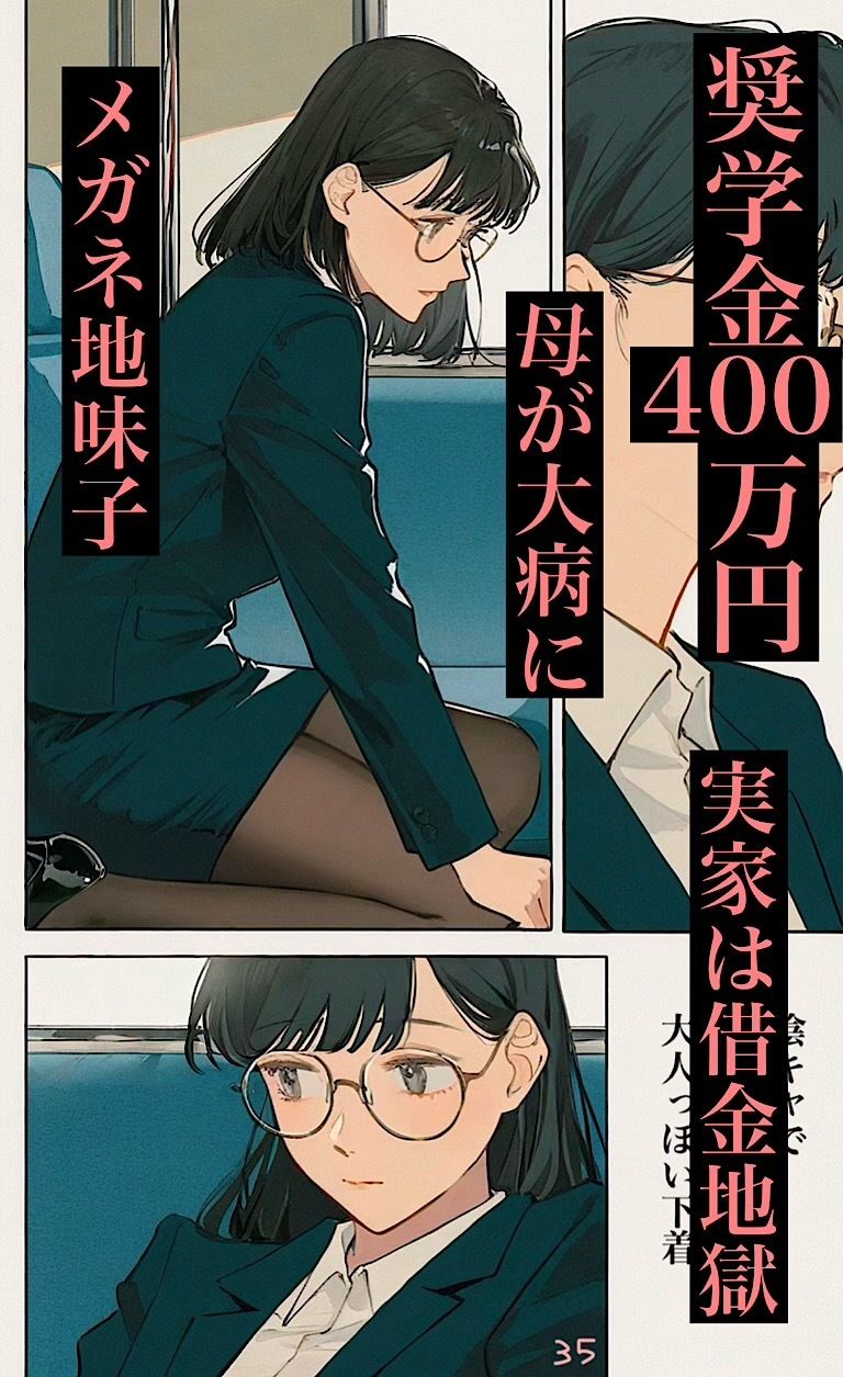 500ページ★大手下着メーカー【シコール】の面接がエチエチ過ぎる件!奨学金メガネ地味女子ジジイ面接官達と社会の厳しさ中出しセックス!!1