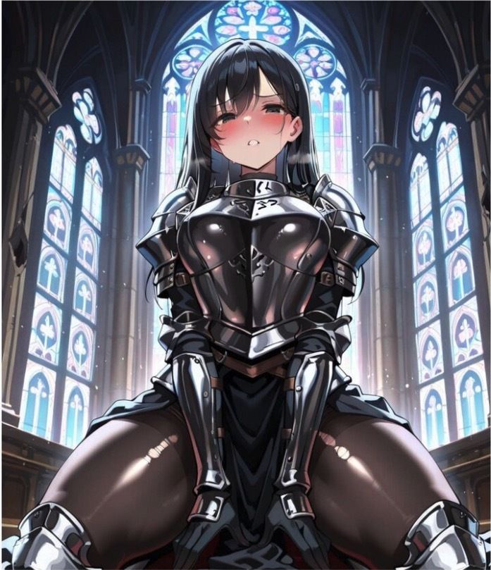 【ファンタジー/女騎士/巨乳堕落】 老いた帝王の征服録 暴君は高貴なる王妃・騎士・聖女を悉く支配する 〜強気黒髪女騎士陥落編6〜 サンプル8