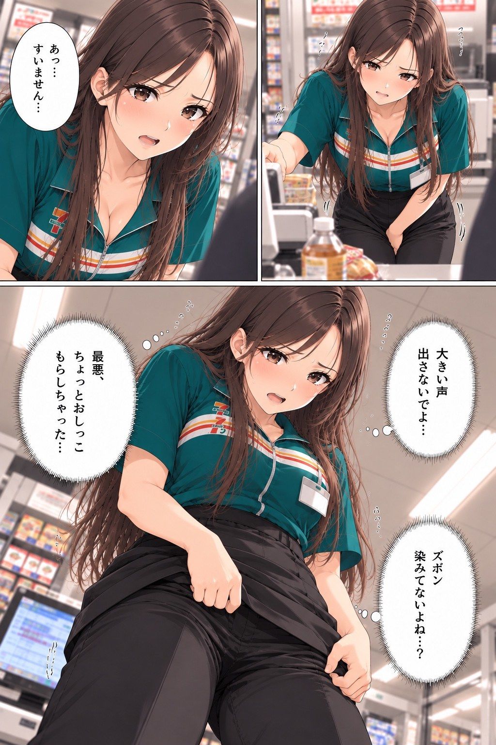 遅刻ギリギリでトイレに行けなかったアルバイトお姉さんの黒歴史 画像3