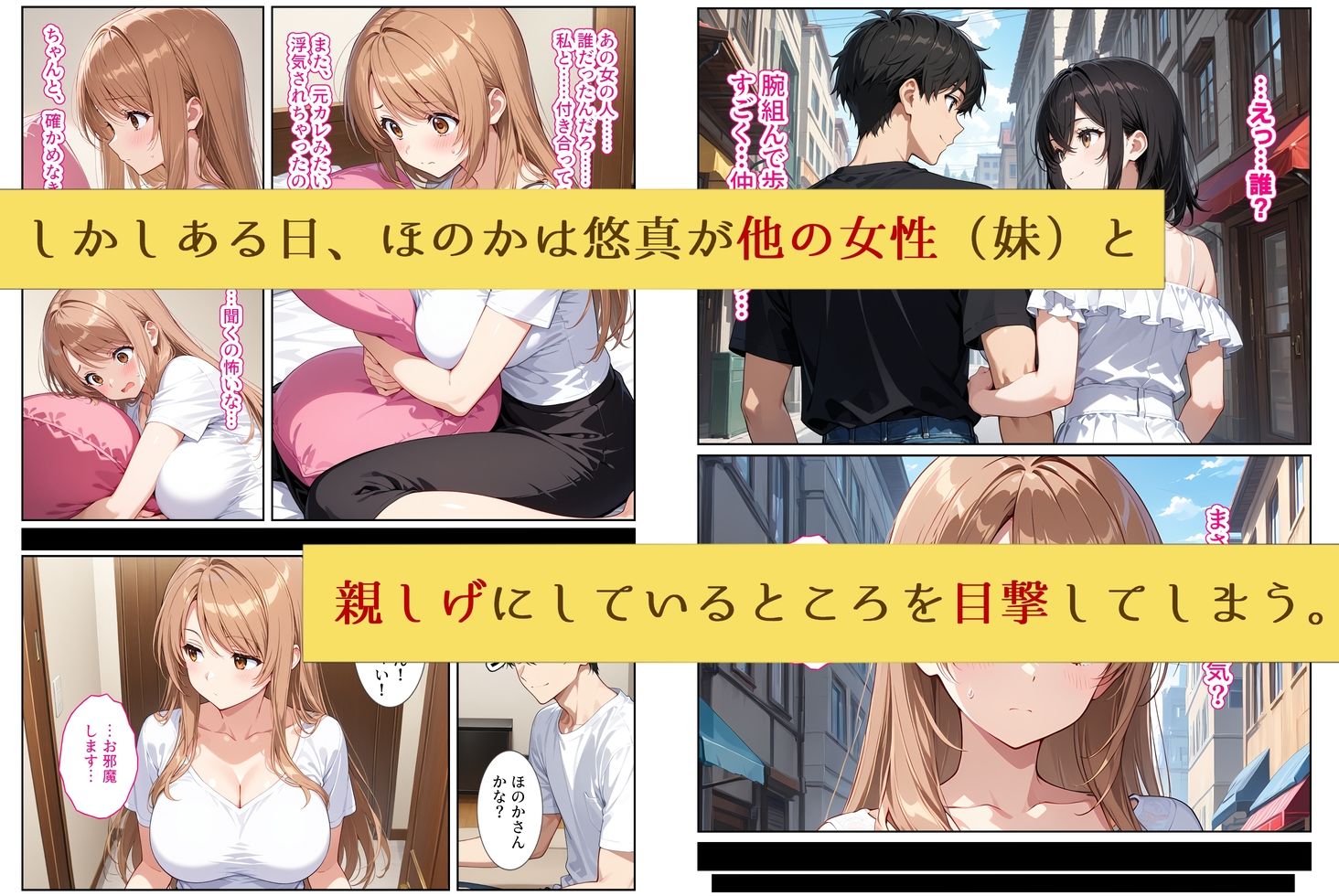 隣の爆乳お姉さんは距離感がおかしい……いや、彼女だと思ってたのか… 7枚目