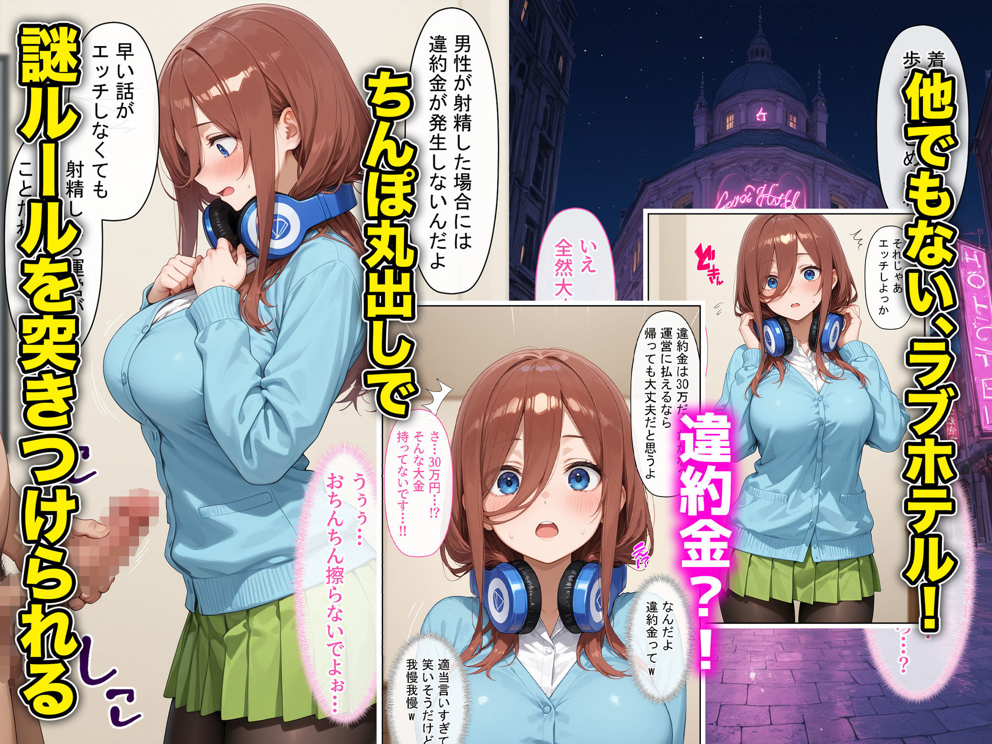 放課後、彼女たちはパパと会う〜ダウナー系妹三女がおじさんに理性をぶっ壊されて何度も中出しされる話 画像4