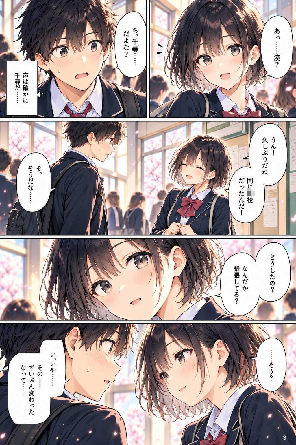 【第1巻】初回販売記念「半額セール♪」『元ヤン幼馴染の清楚デビューが完璧すぎる件。』【全11話・約110P・フルカラー】 画像3