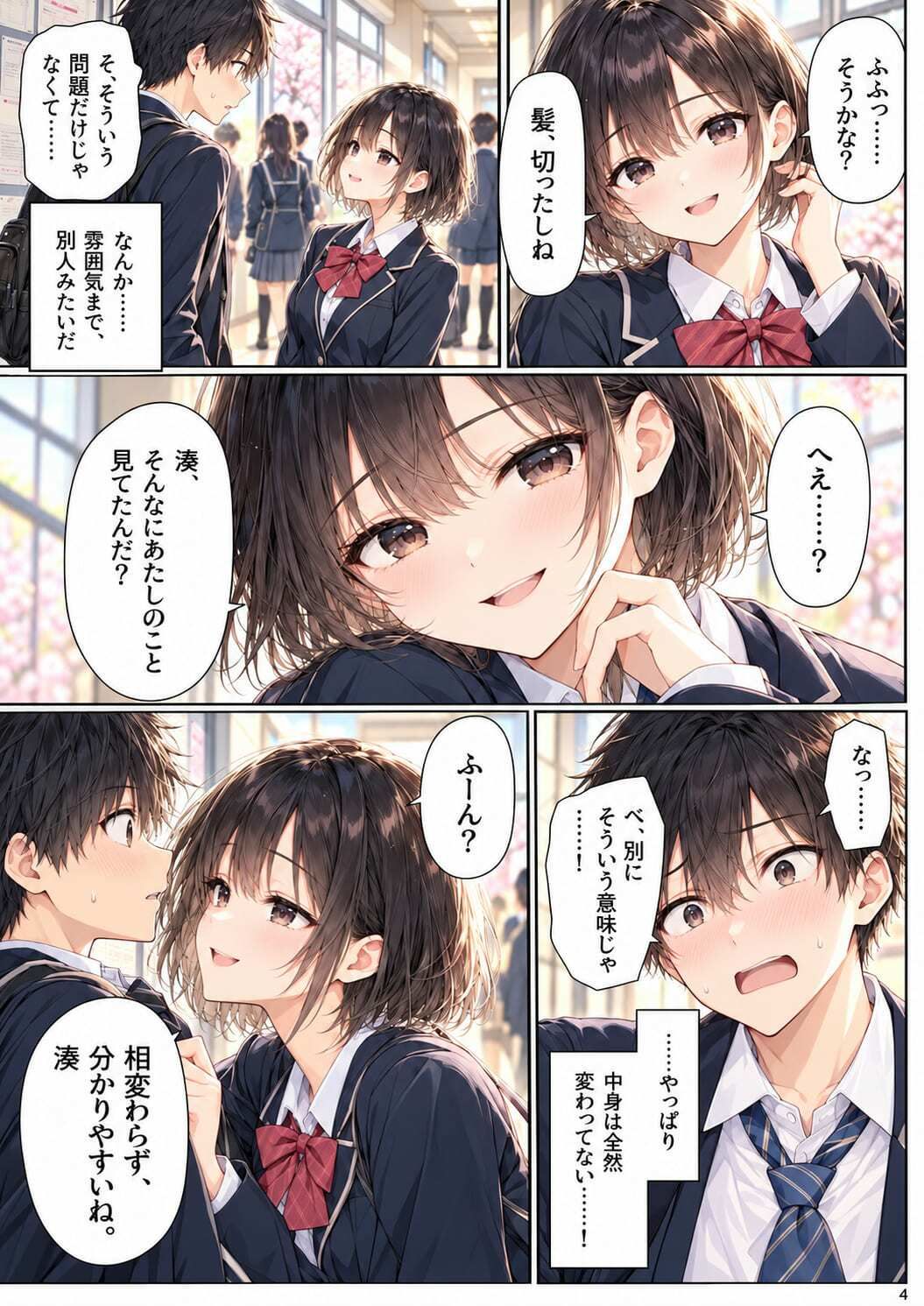 【第1巻】初回販売記念「半額セール♪」『元ヤン幼馴染の清楚デビューが完璧すぎる件。』【全11話・約110P・フルカラー】 画像4