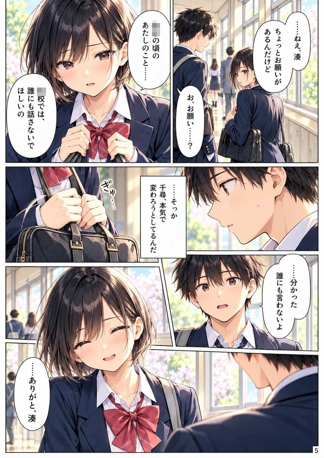 【第1巻】初回販売記念「半額セール♪」『元ヤン幼馴染の清楚デビューが完璧すぎる件。』【全11話・約110P・フルカラー】 画像5