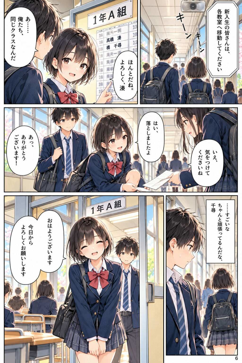【第1巻】初回販売記念「半額セール♪」『元ヤン幼馴染の清楚デビューが完璧すぎる件。』【全11話・約110P・フルカラー】 画像6