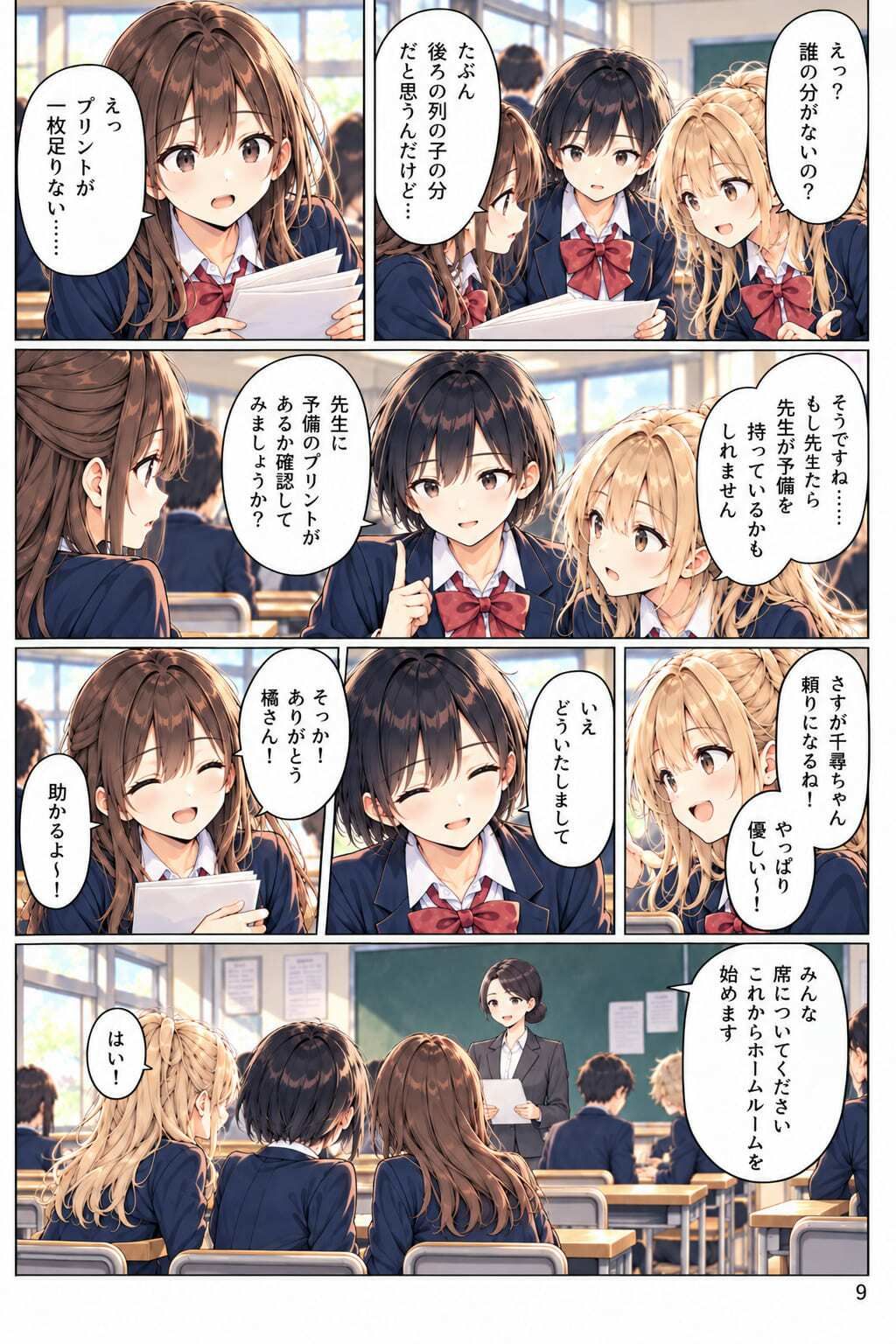 【第1巻】初回販売記念「半額セール♪」『元ヤン幼馴染の清楚デビューが完璧すぎる件。』【全11話・約110P・フルカラー】 画像9