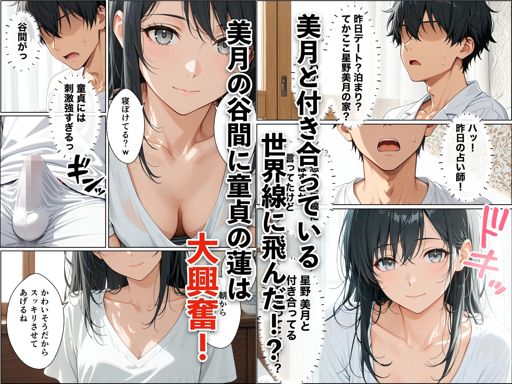 インキャ童貞の僕が日本一のアイドルの彼氏に転生！？中出し同棲生活が始まった話 画像6