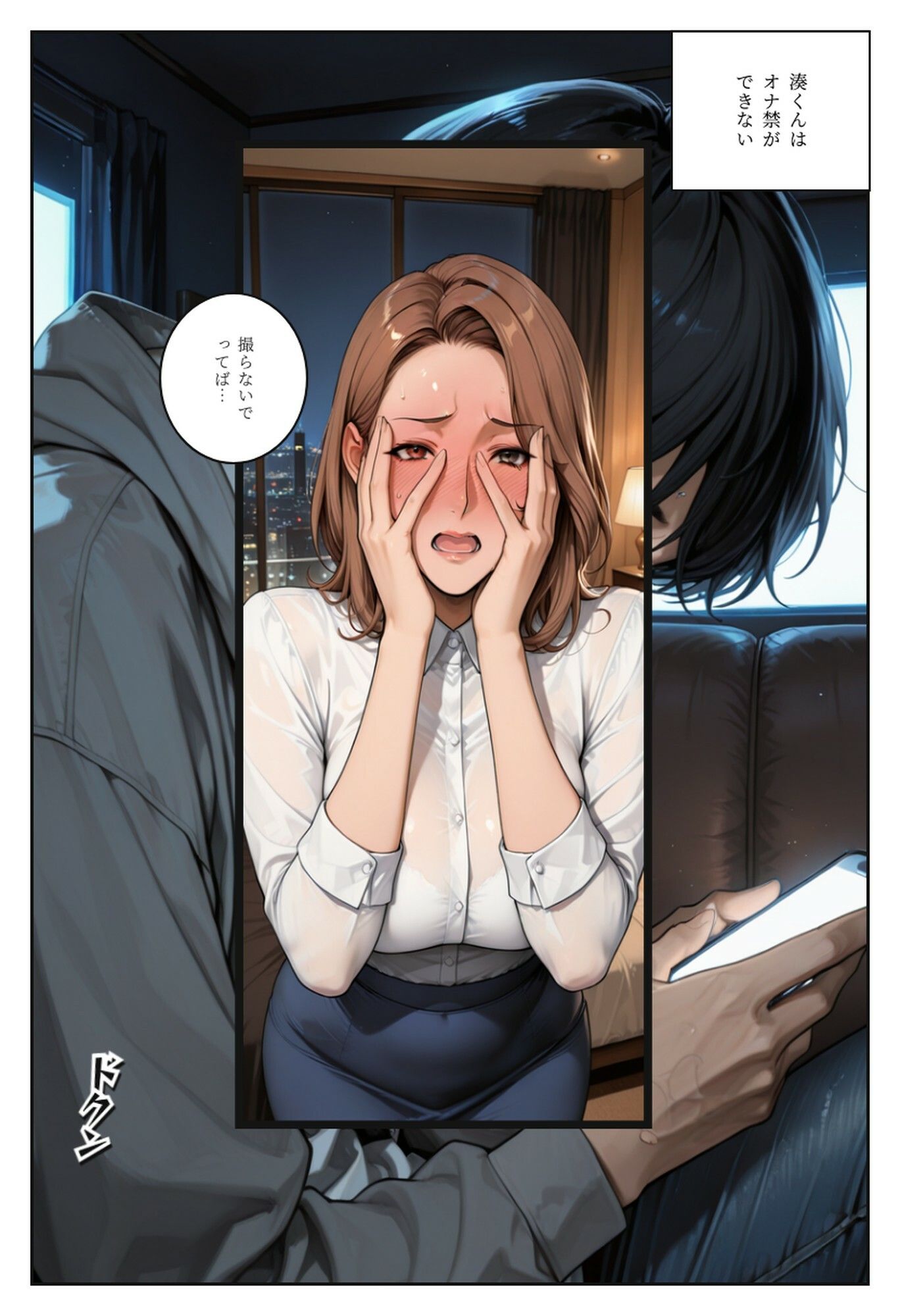 湊くんはオナ禁ができない 〜好きな同期が、先輩に寝取られていた〜 画像1