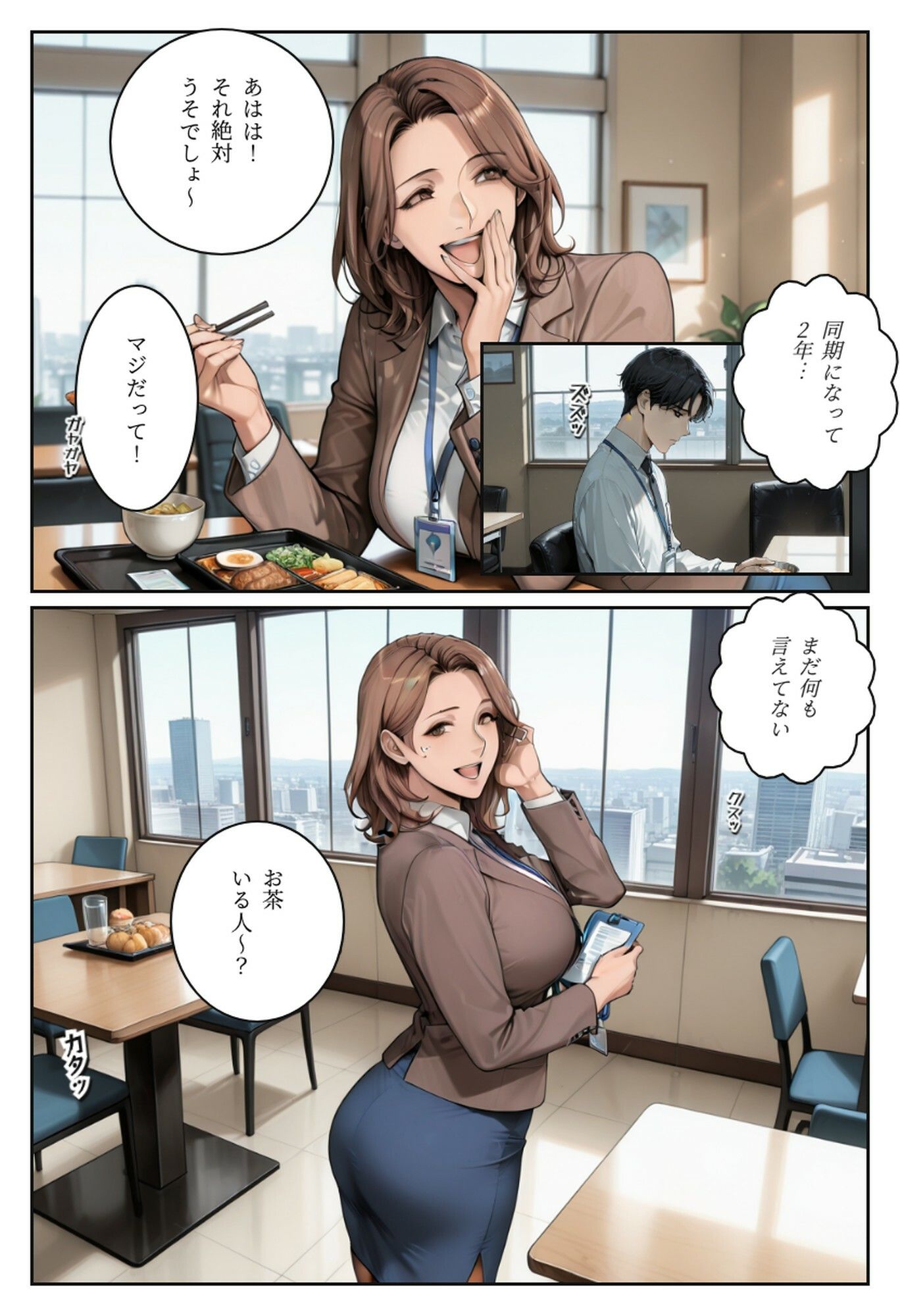 湊くんはオナ禁ができない 〜好きな同期が、先輩に寝取られていた〜 画像3