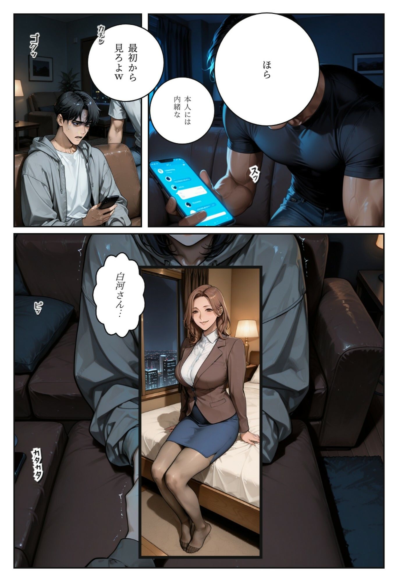 湊くんはオナ禁ができない 〜好きな同期が、先輩に寝取られていた〜 画像5