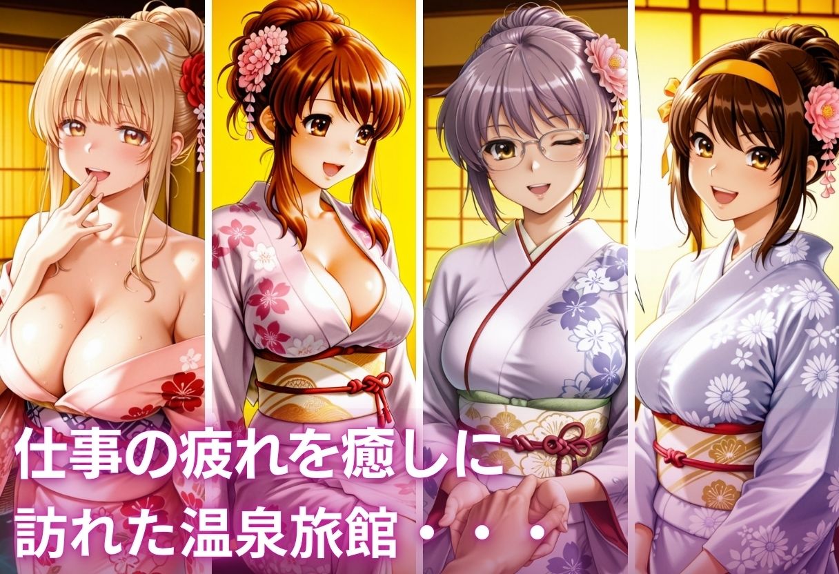 【女将の中出し温泉宿】お背中流しますか？それとも子宮に出しますか？ サンプル画像 1