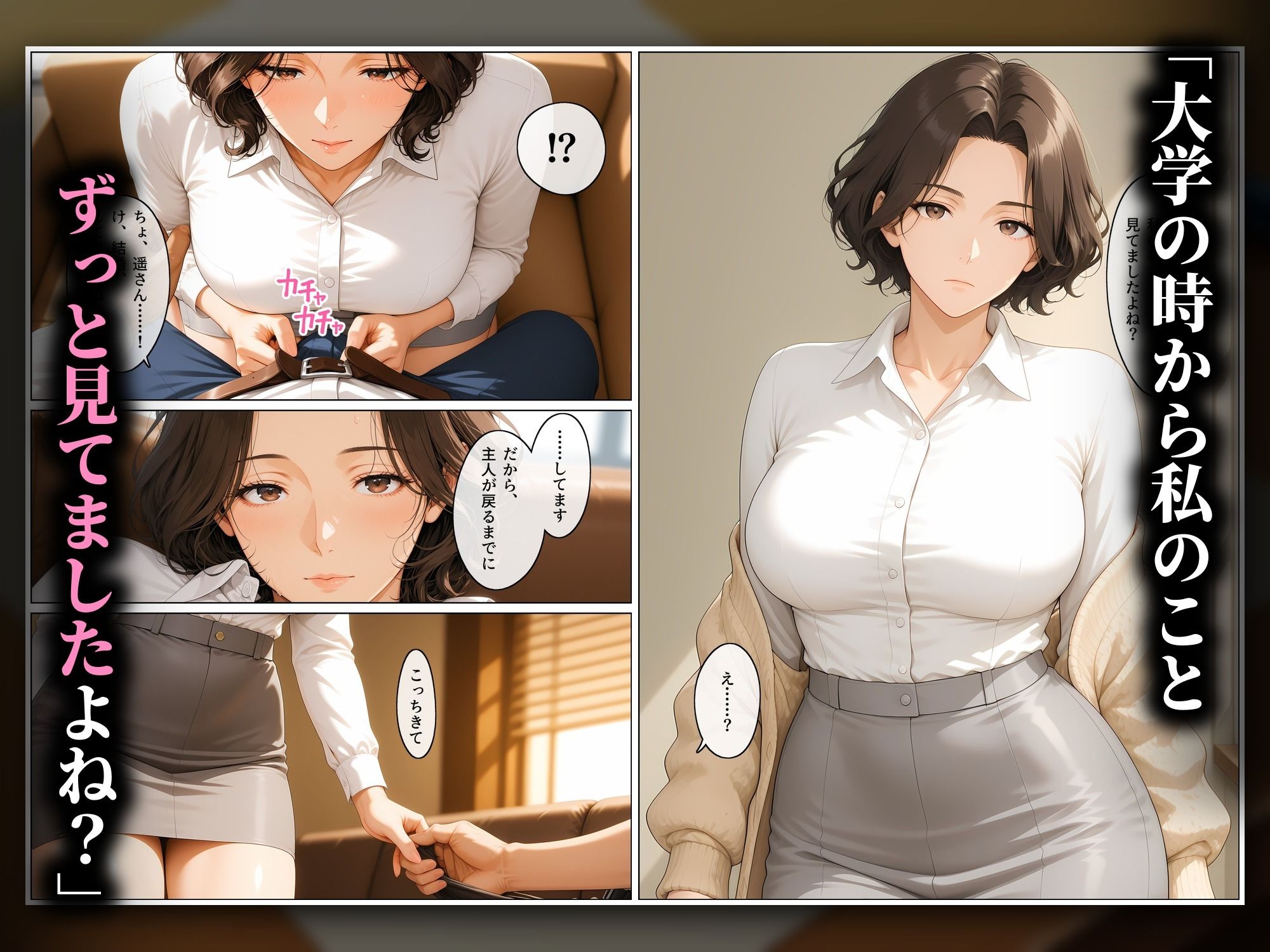 先輩の人妻と車の修理代のかわりにセックスする契約をしたら、三回では終われなくなった話 画像4