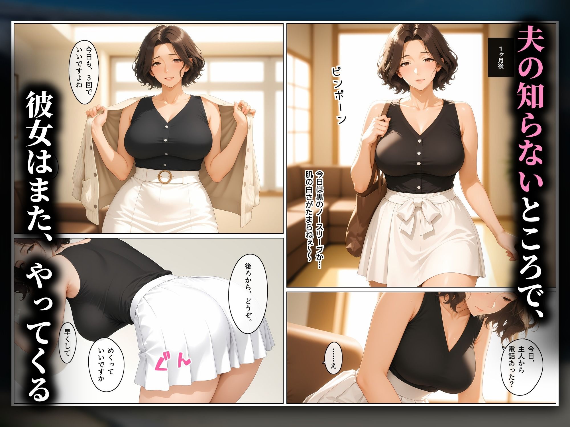 先輩の人妻と車の修理代のかわりにセックスする契約をしたら、三回では終われなくなった話 画像7