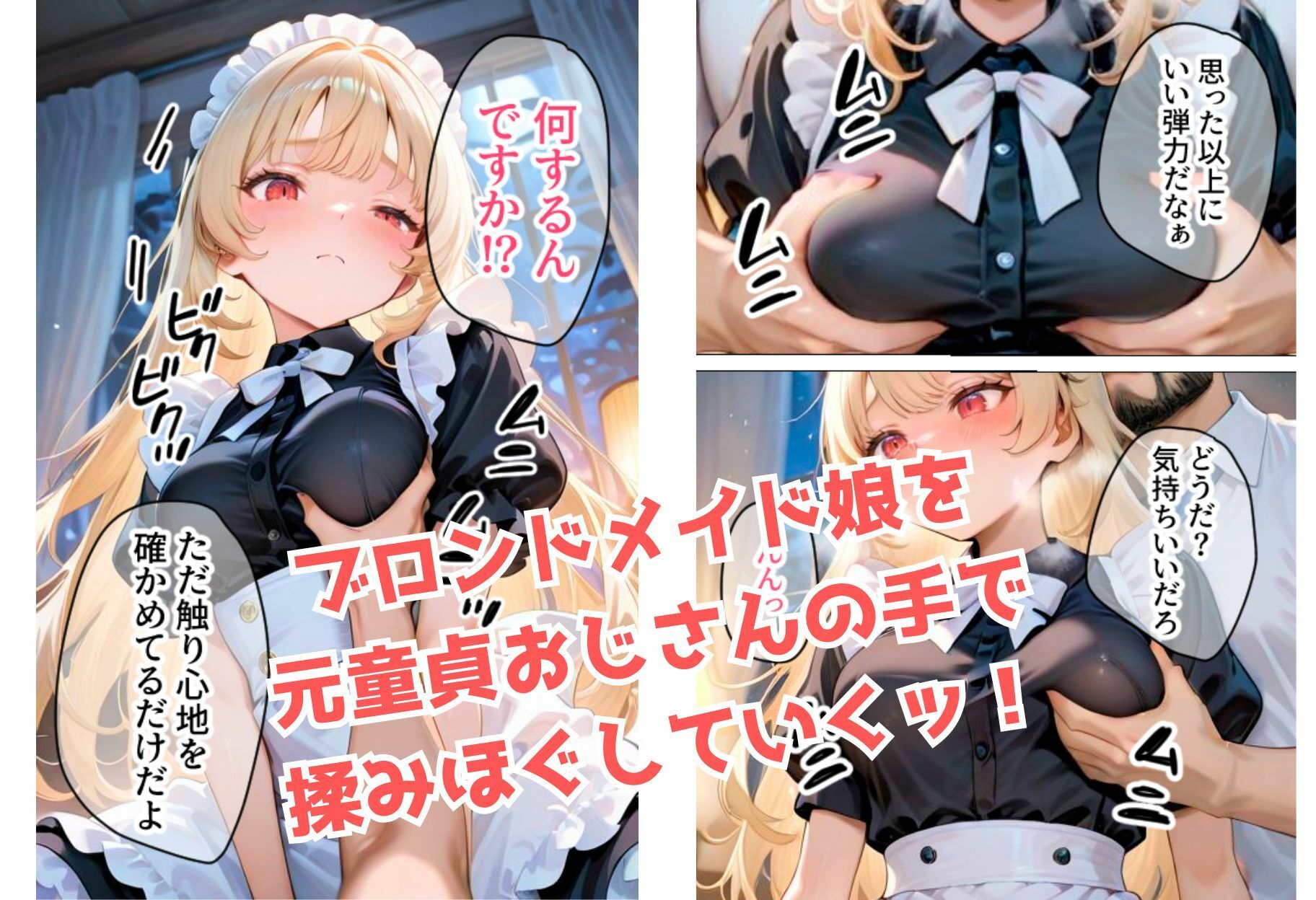 メイドちゃんがチン棒に服従した件2【全Pセリフあり】 画像3