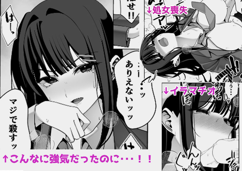 オナペットだった女子校生に脅迫されたので脅迫し返して泣くまで犯してやった 画像8