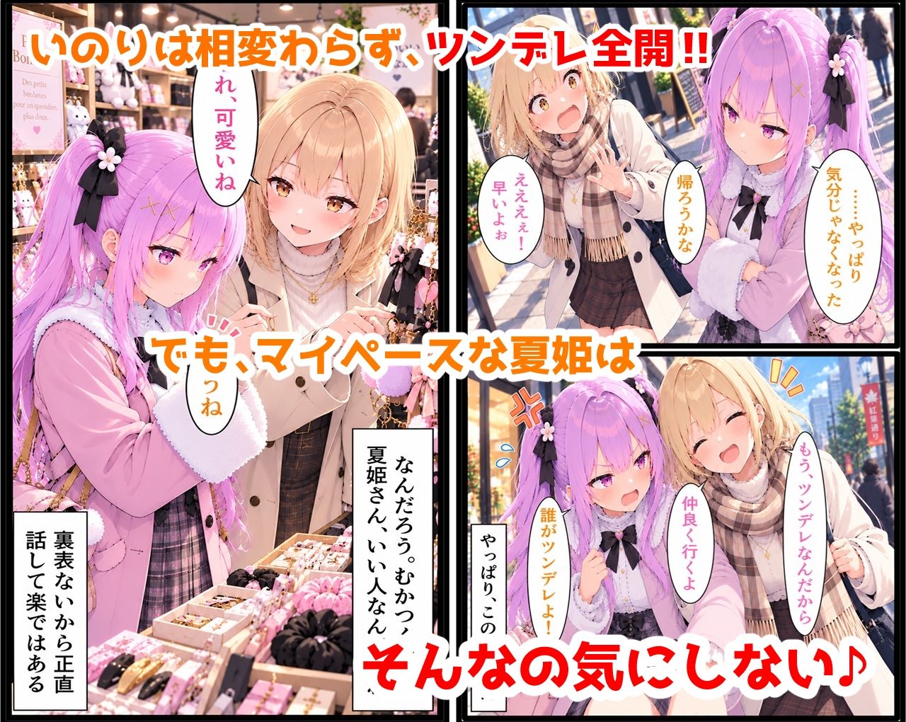 無防備すぎる同級生に、理性が追いつかなかった話 第18話「素直になれない私と、無防備すぎる彼女」 画像3