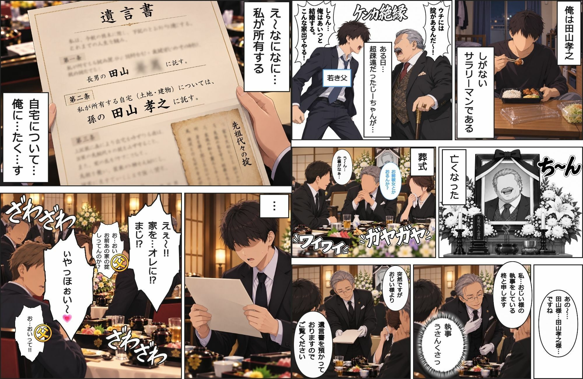 遺産で豪邸ゲット！家の掟は「メイドと子作り」〜ノリノリ黒ギャルメイドと排卵日種付け〜 画像2