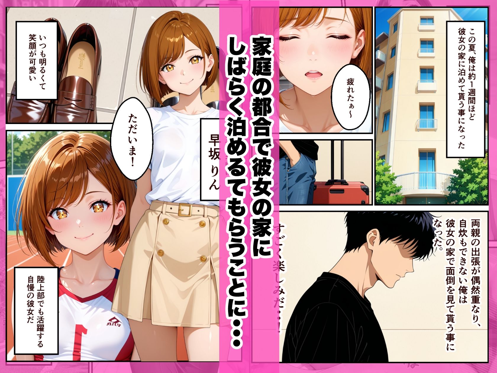 彼女の母親(39)にオナニーを見られた結果、 お互い欲求不満だったからセフレ関係になり、親子丼してしまった件 サンプル1/10