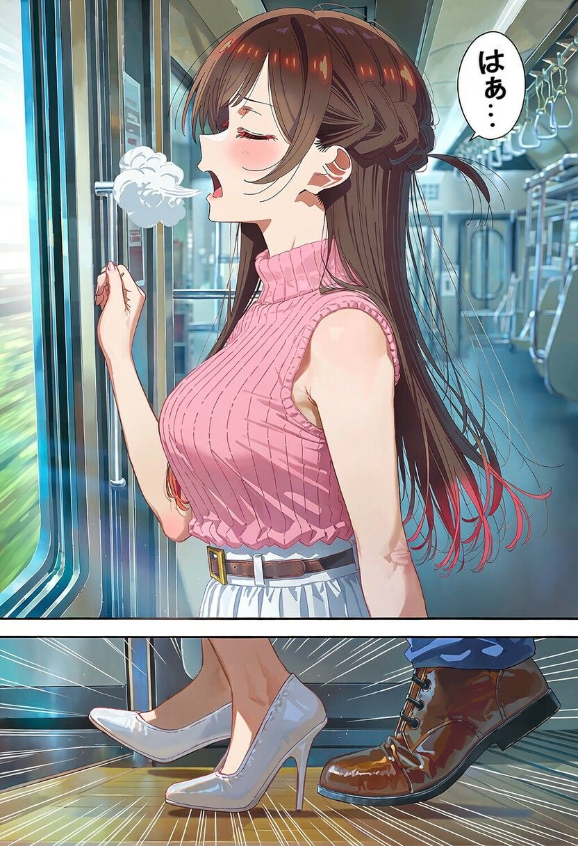 電車の中でお借りします 画像1
