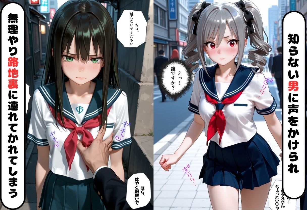 人気ヒロインが路地裏に連れてかれ強●レ●プされた話ア〇ドルマスター編 画像2